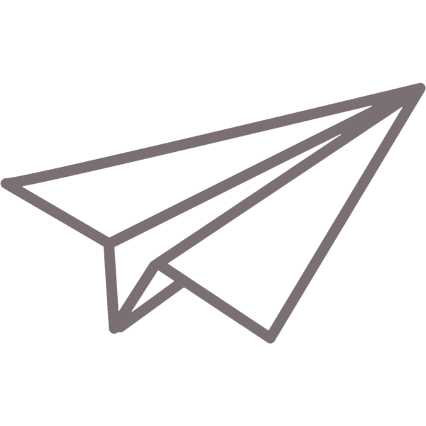 Paper plane icon