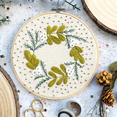 Mistletoe Hoop Kit