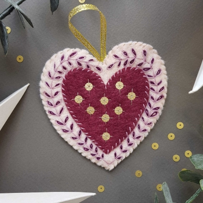 Textile Heart Design Three