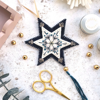 Textile Star Decoration Kit Design Five